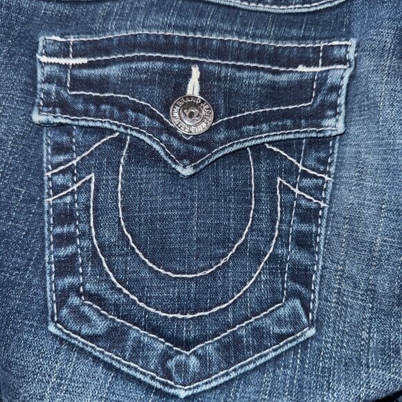 True Religion Jeans Size 29x30 World Tour Fashion For Senses Julie - Picture 4 of 6